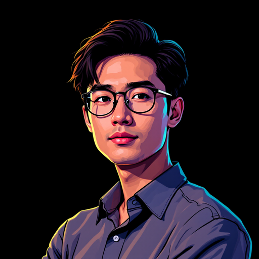 Mando Truong — Founder of Rankers, manhwa cel-shaded portrait
